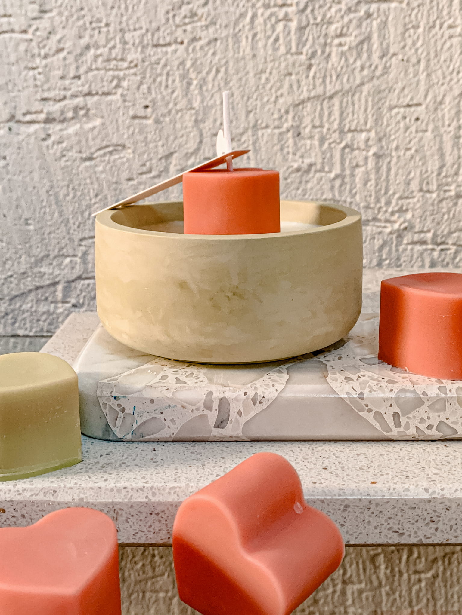 Love M – Świeca sojowa z sercem - obrazek 2