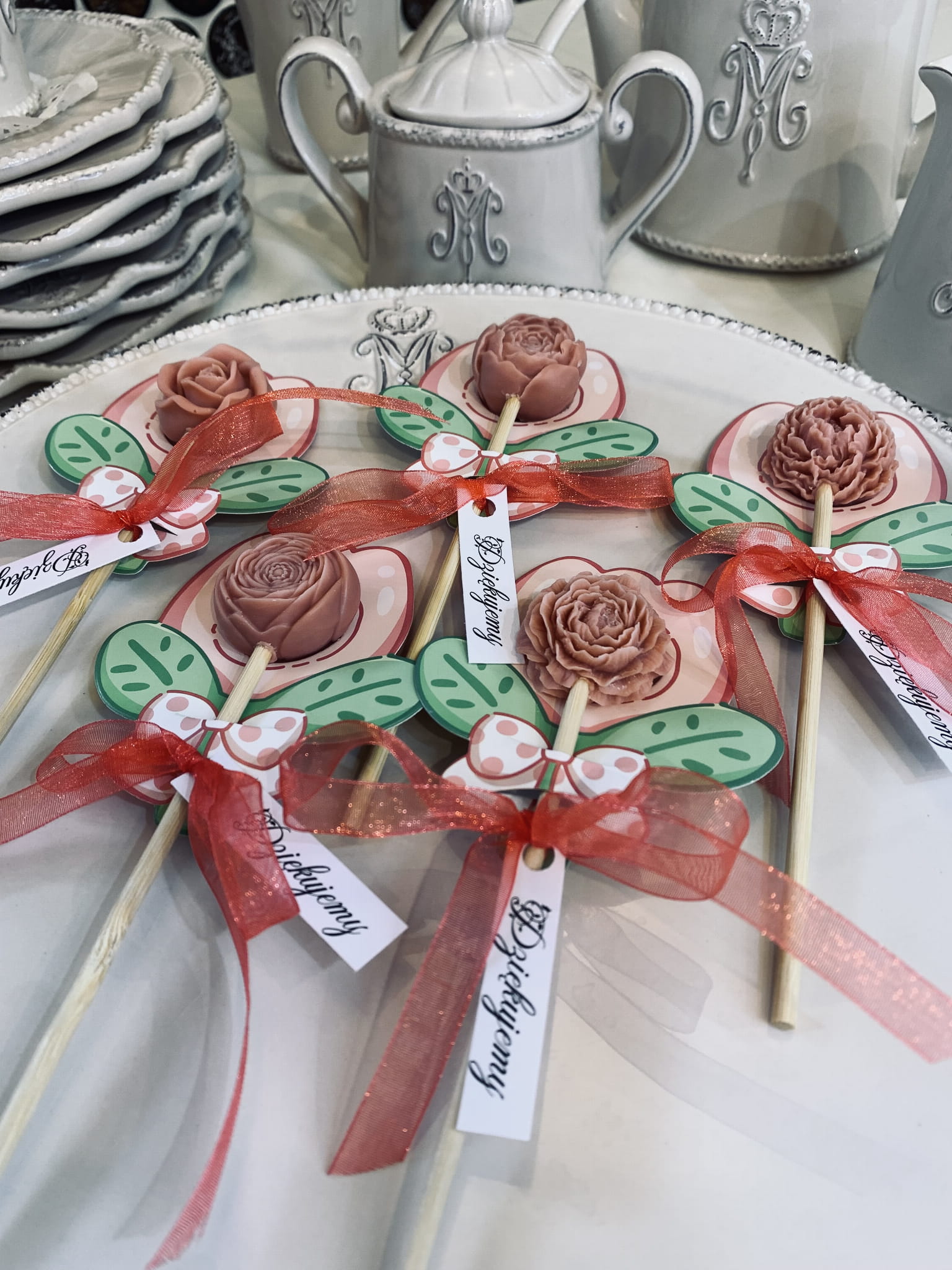 Kwiatek na patyczku - obrazek 2